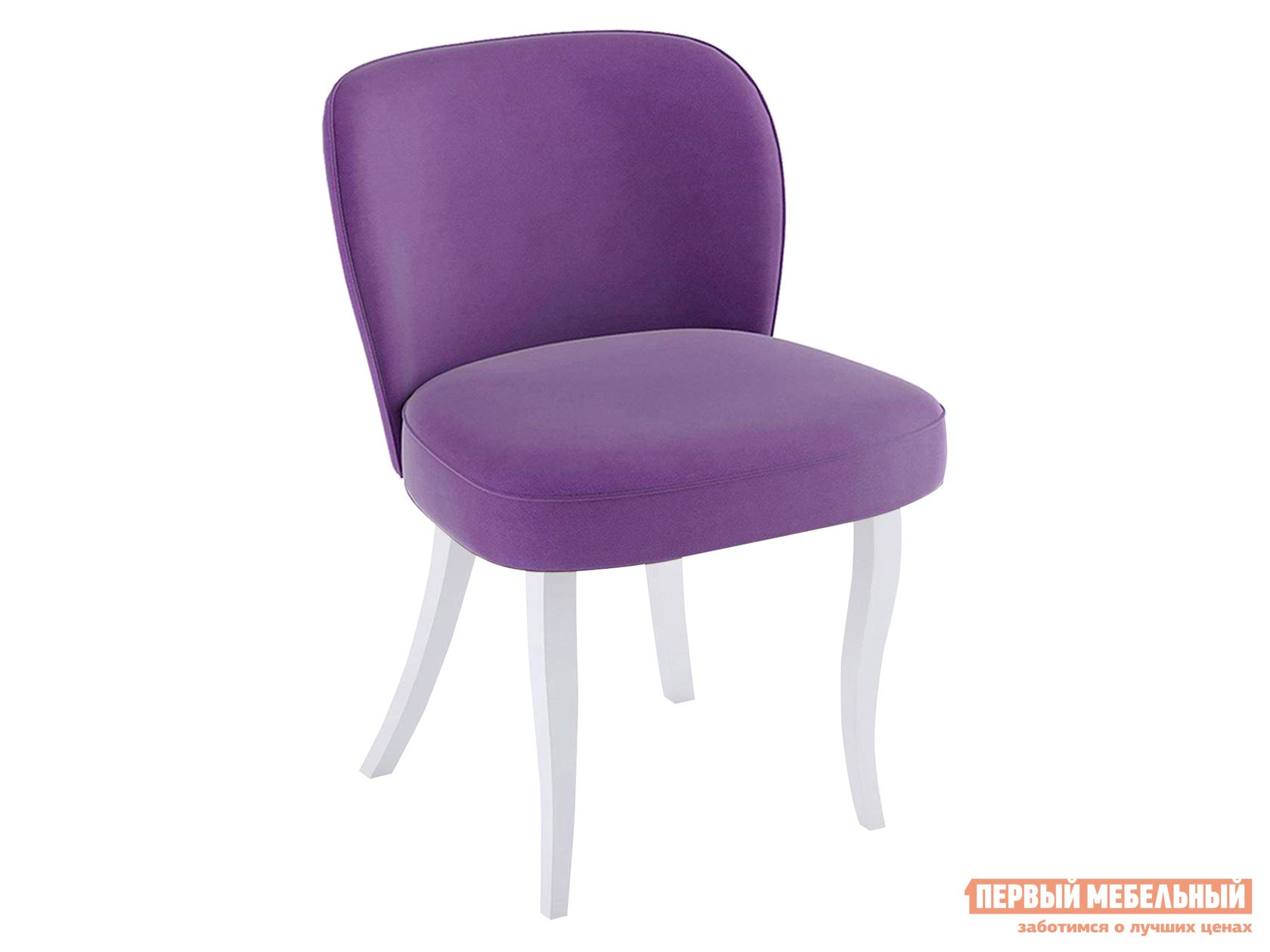 Стул  Кеннер 142 Фиолетовый, велюр, Белый, Серия «С»