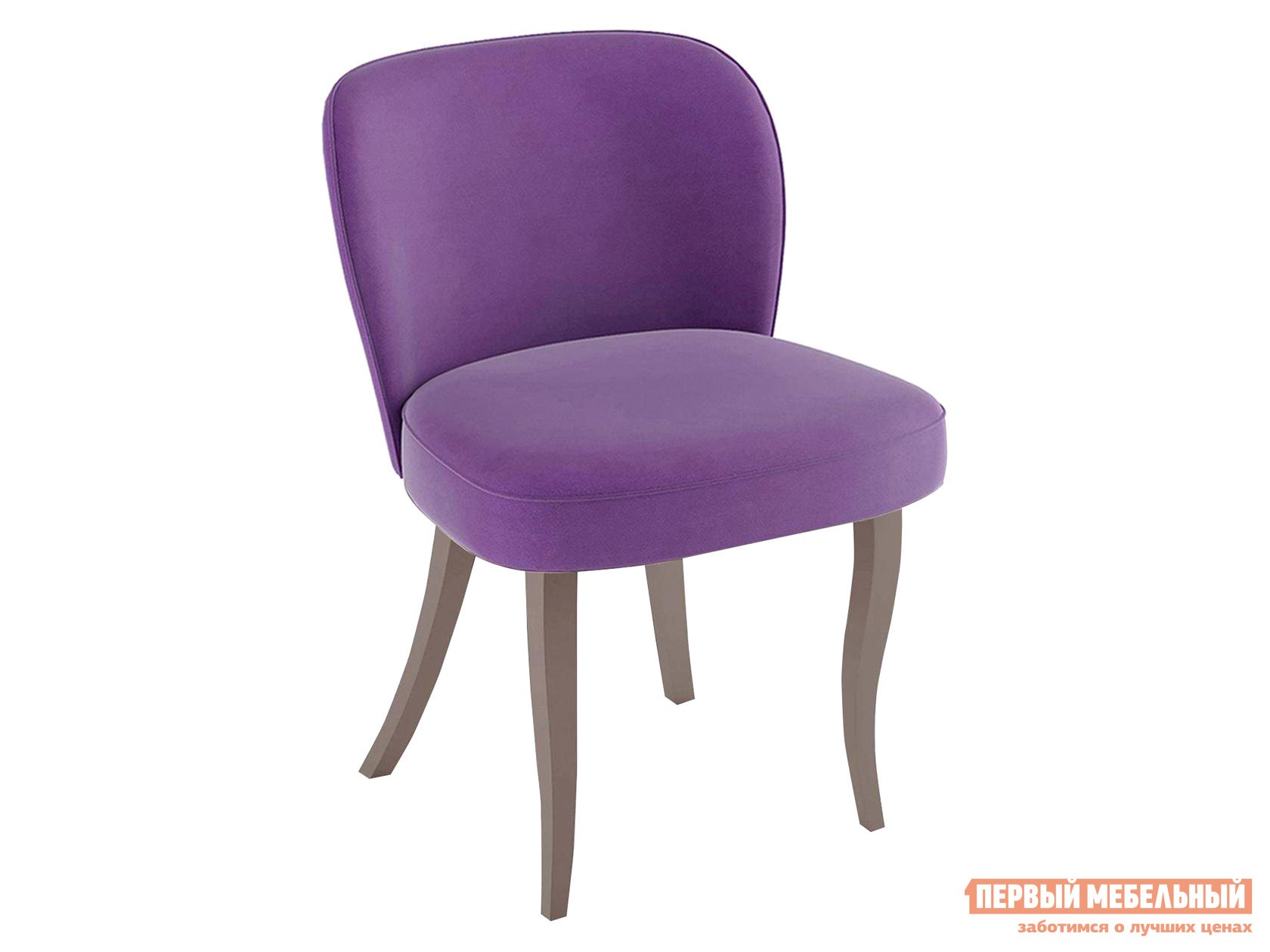Стул  Кеннер 142 Фиолетовый, велюр, Капучино, Серия «С»