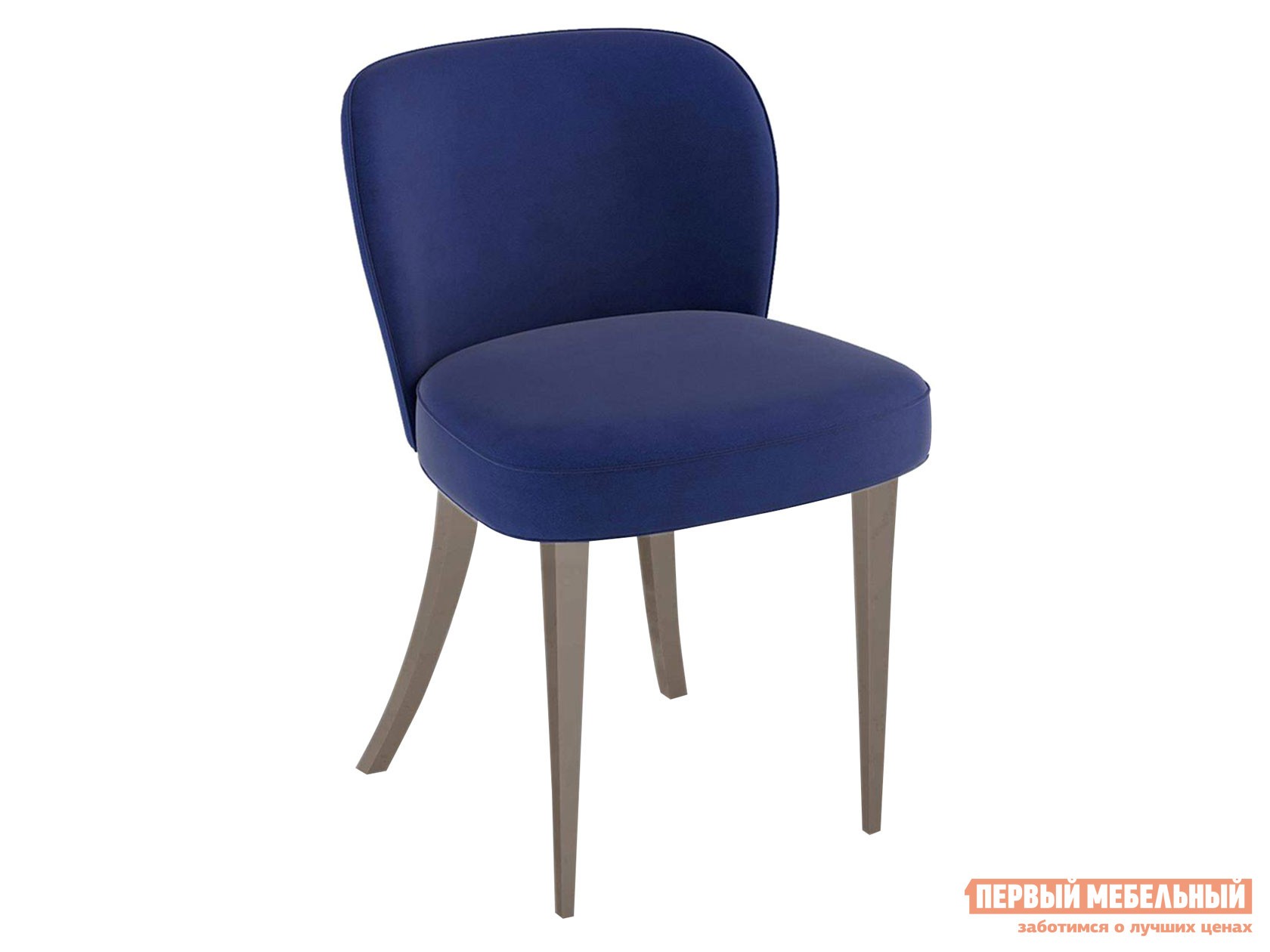 Стул  Кеннер 142 Темно-синий, велюр, Капучино, Серия «М»