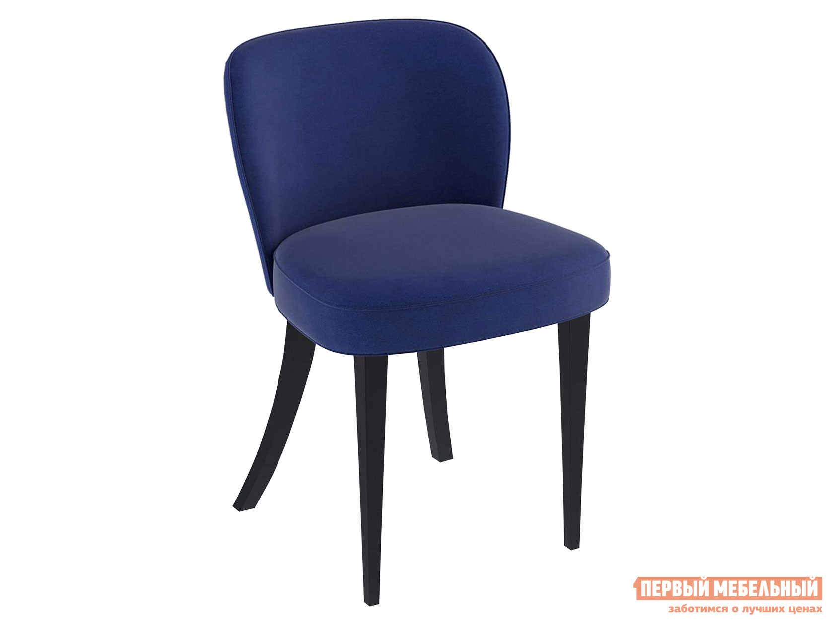 Стул  Кеннер 142 Темно-синий, велюр, Черный, Серия «М»