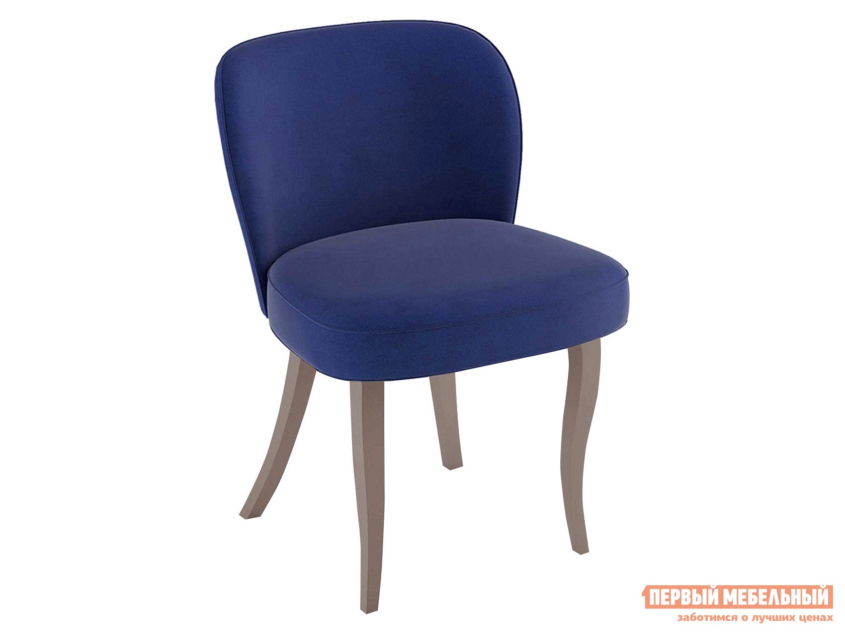 Стул  Кеннер 142 Темно-синий, велюр, Капучино, Серия «С»
