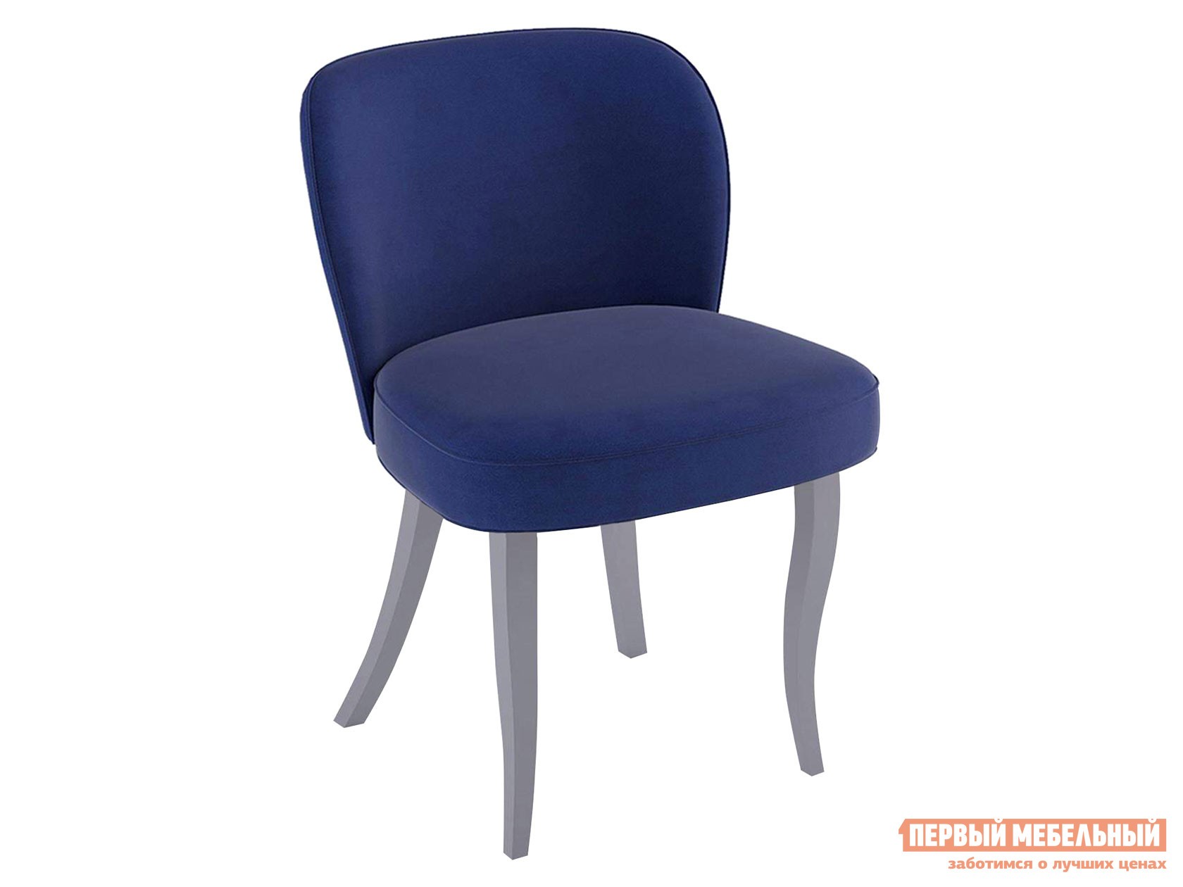 Стул  Кеннер 142 Темно-синий, велюр, Серый, Серия «С»