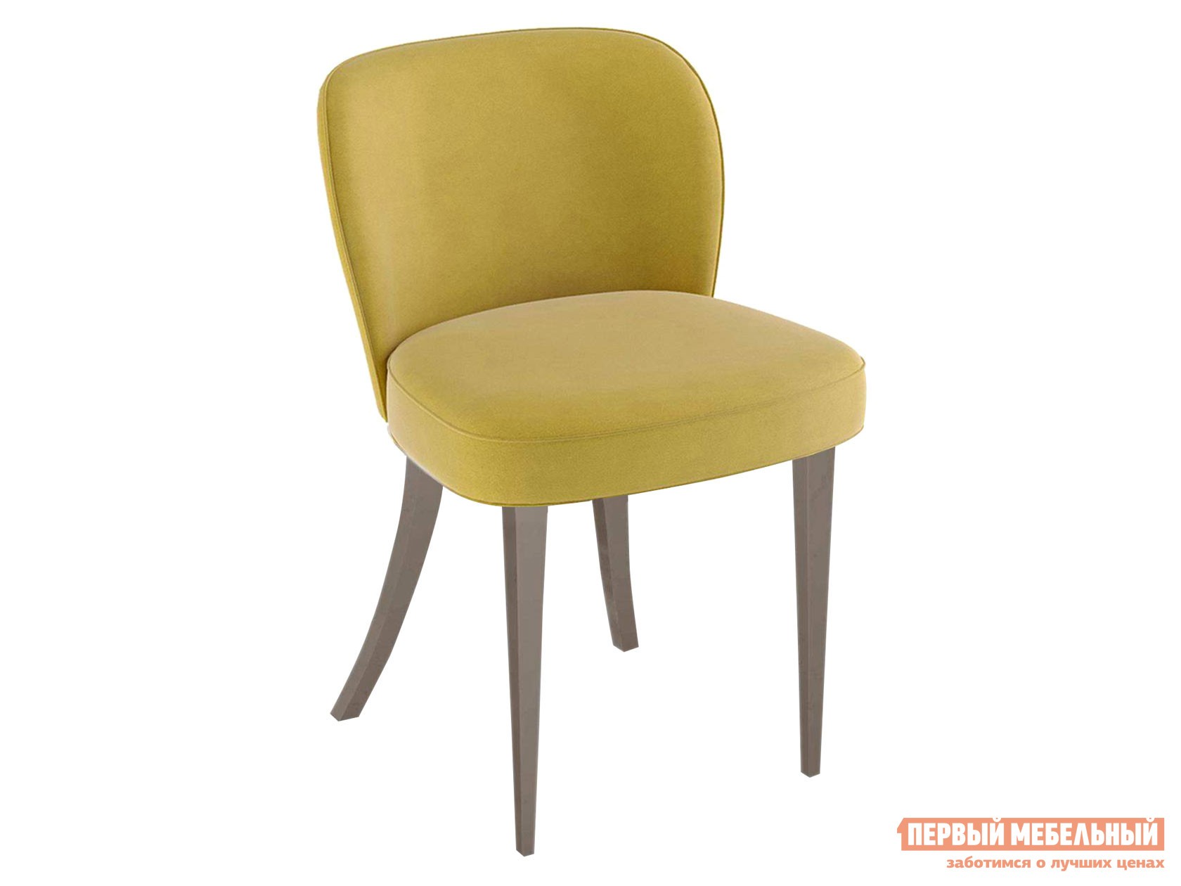 Стул  Кеннер 142 Желтый, велюр, Капучино, Серия «М»