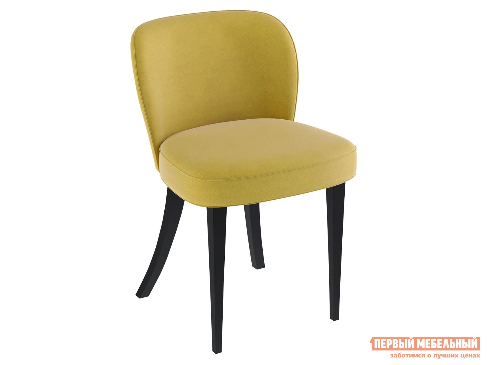 Стул  Кеннер 142 Желтый, велюр, Черный, Серия «М»