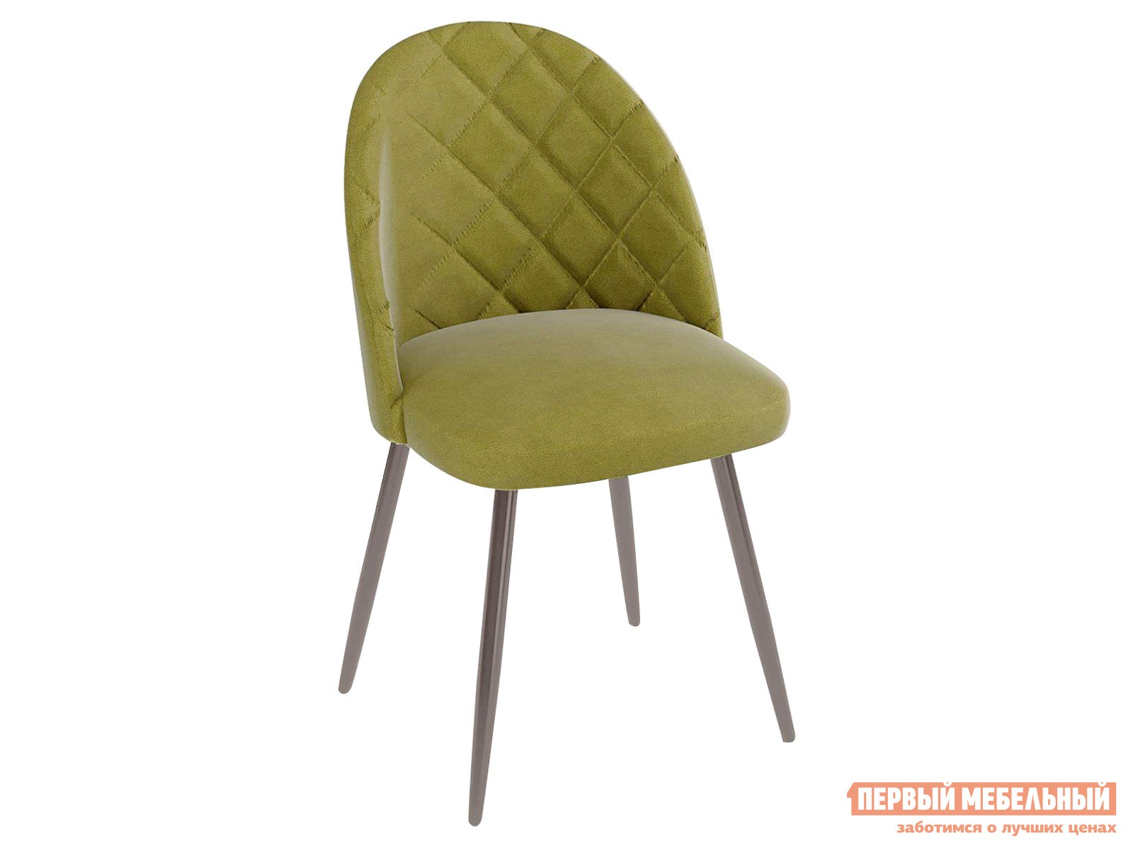 Стул  Кеннер 147 Оливковый, велюр, Капучино