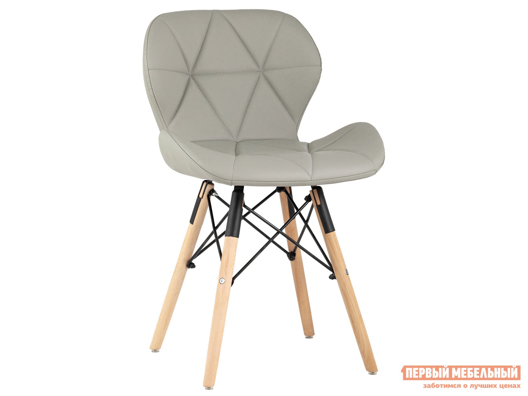 Стул  Бон Серый, экокожа