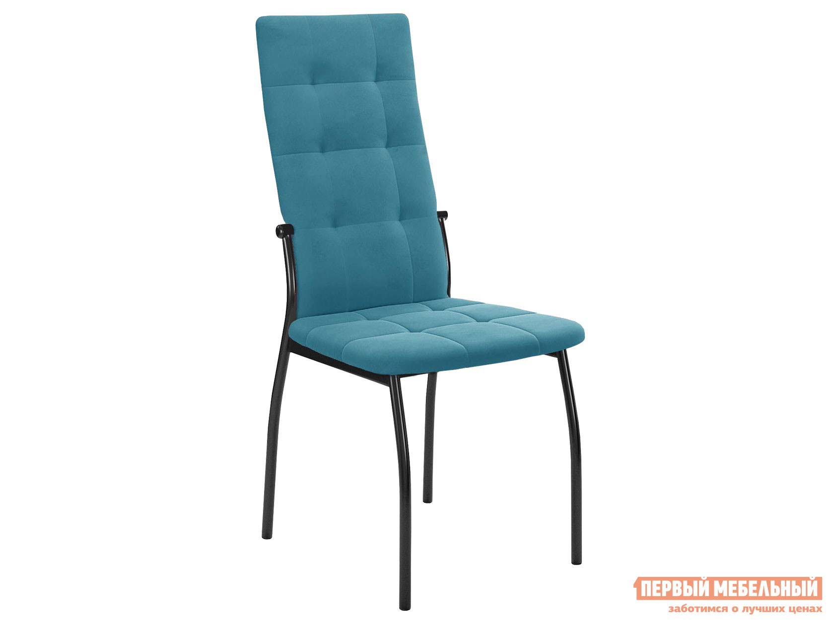 Стул  Галс-М Бирюзовый, микровелюр / Черный