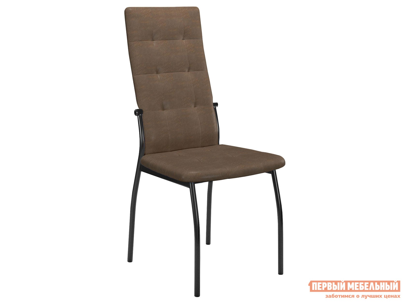 Стул  Галс-М Капучино, иск. замша / Черный