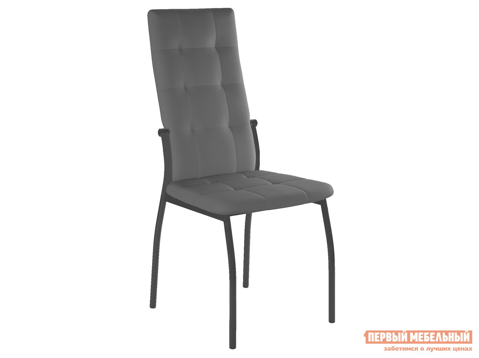 Стул  Галс-М Серый, экокожа / Темно-серый