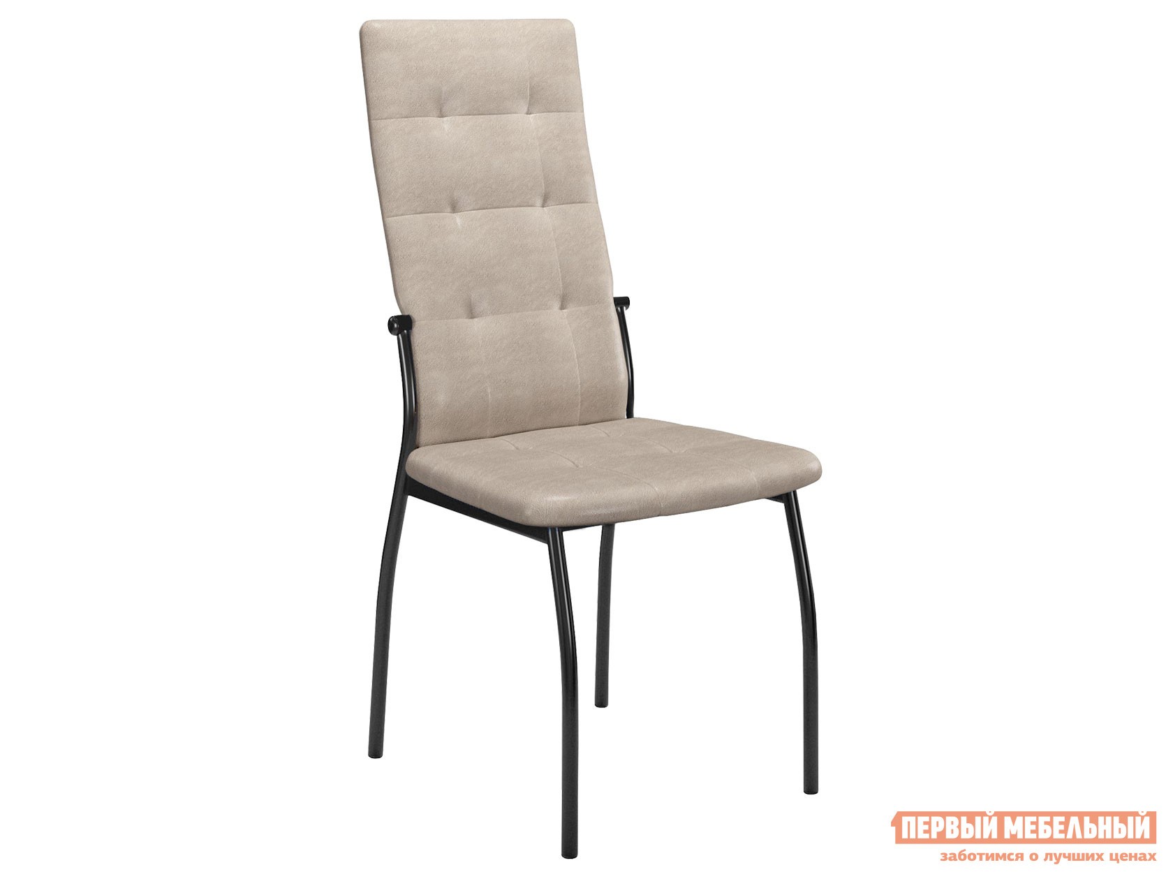 Стул  Галс-М Крем, иск. замша / Черный