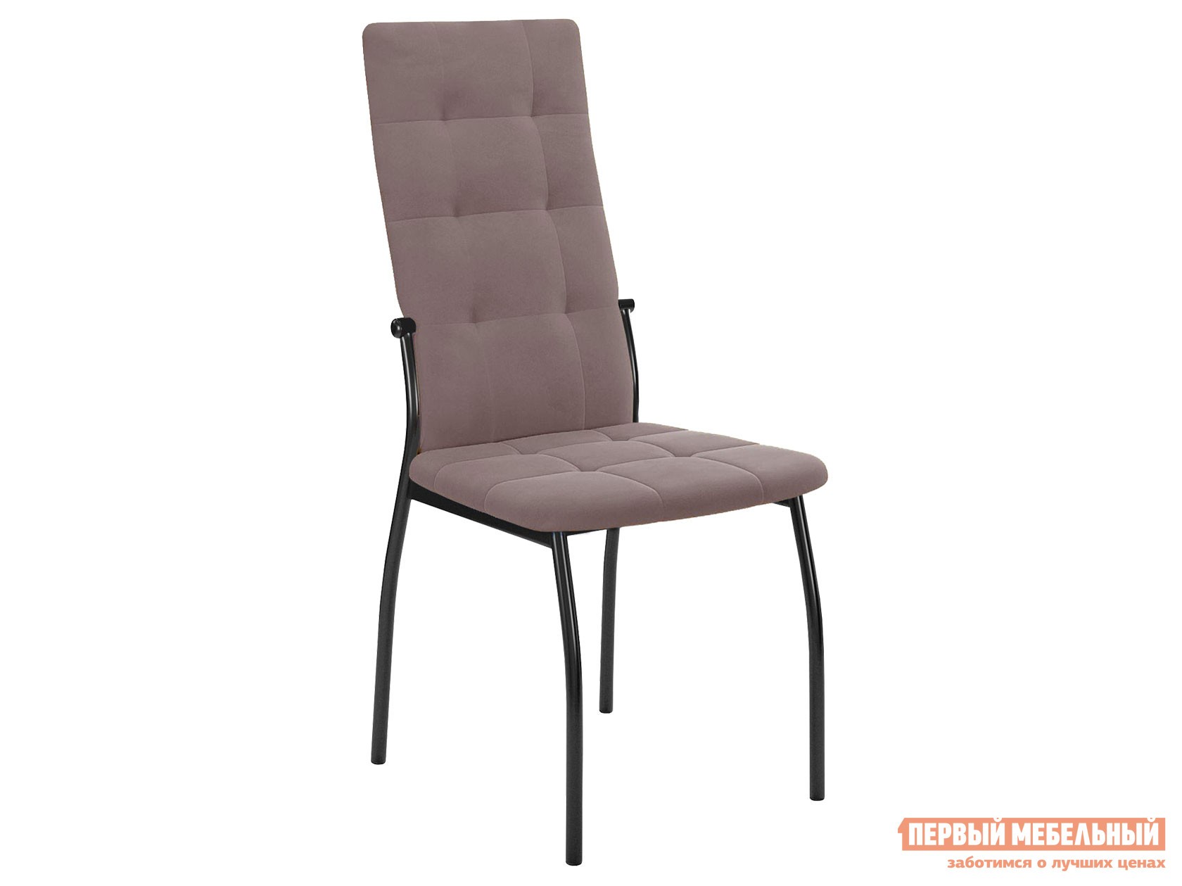 Стул  Галс-М Латте, микровелюр / Черный