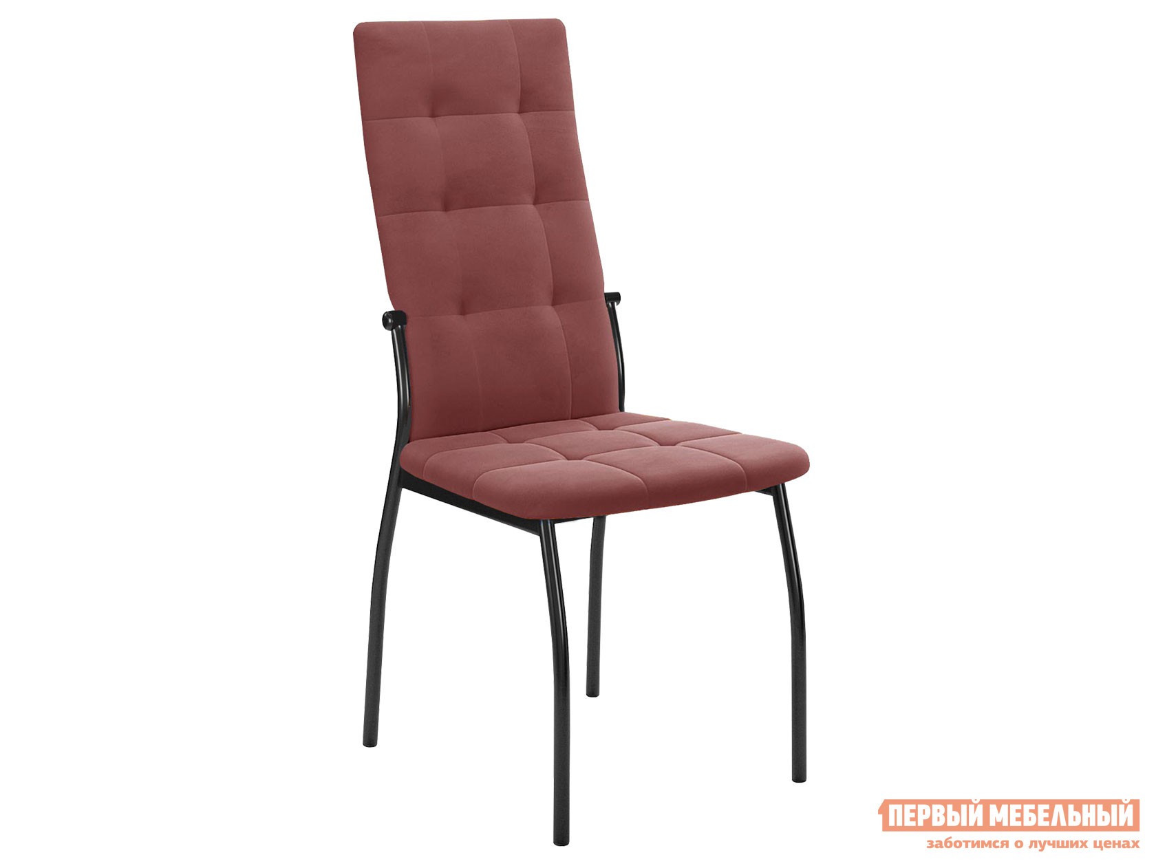 Стул  Галс-М Розовый, микровелюр / Черный