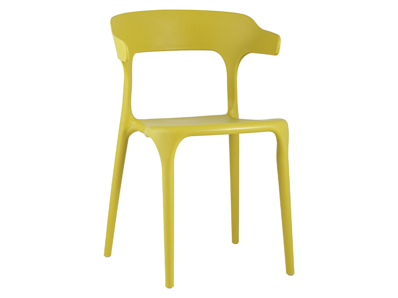 Стул  Нео Горчичный, пластик