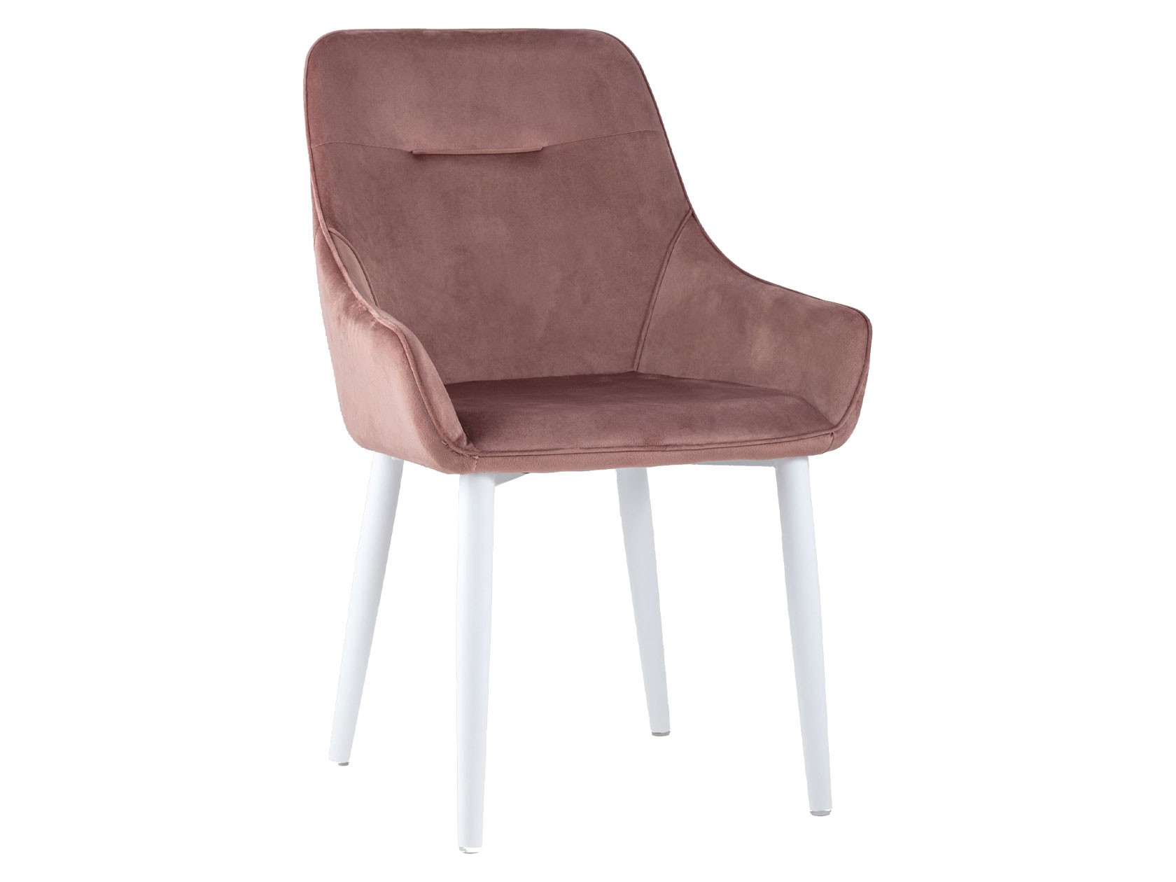 Стул  Диана Пыльно-розовый, велюр