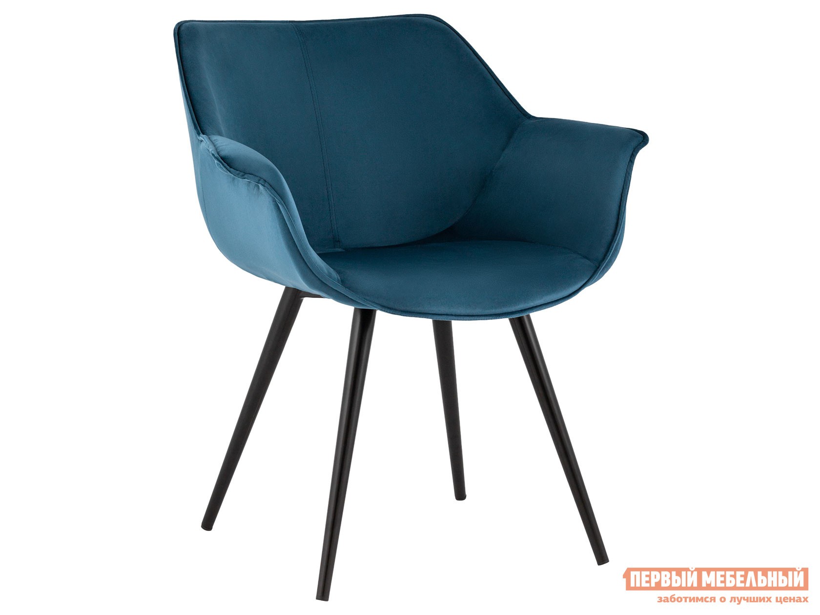 Стул  Мэйсон Пыльно-синий, велюр