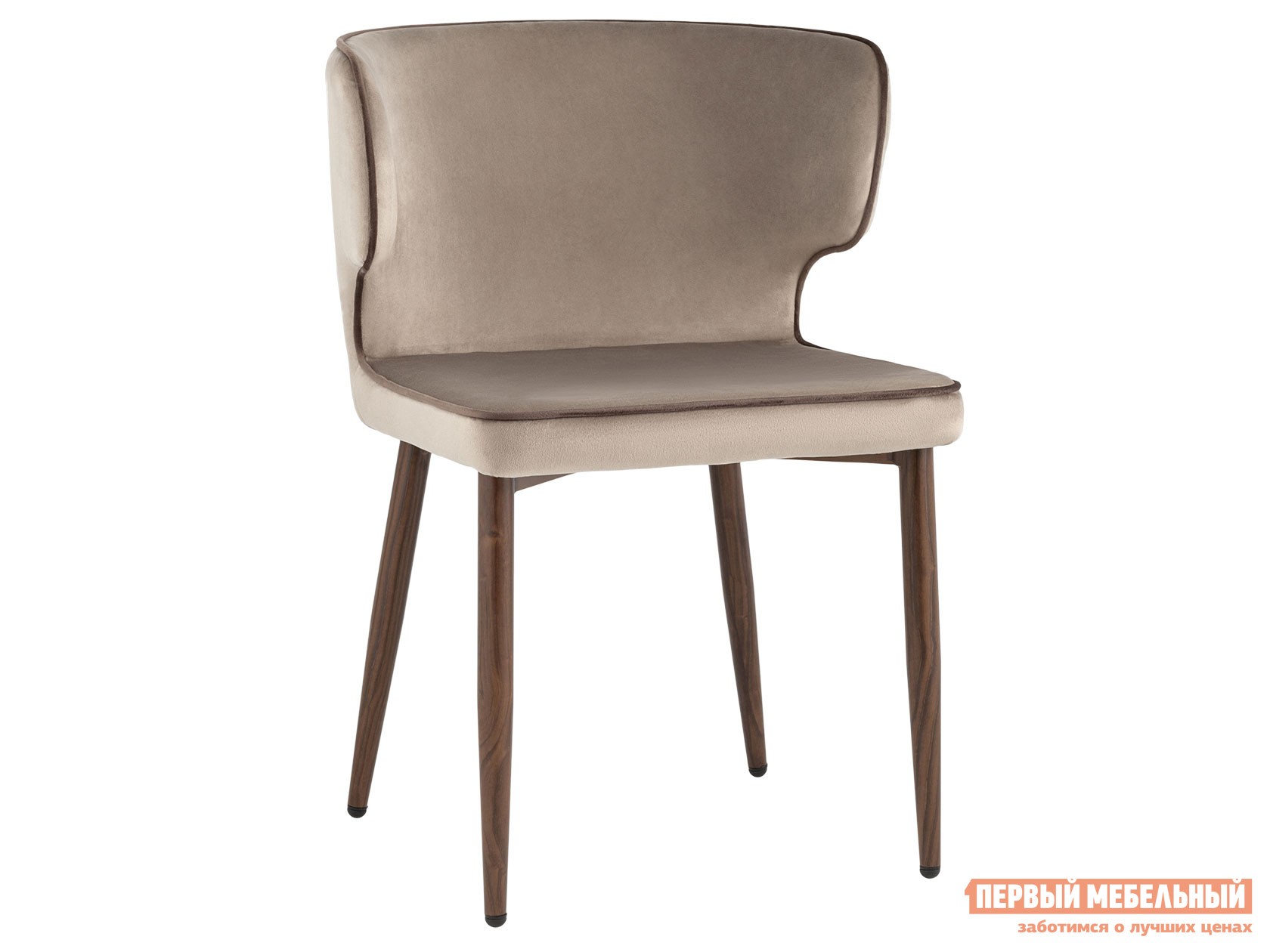 Стул  Матео Коричневый / Шампань, велюр