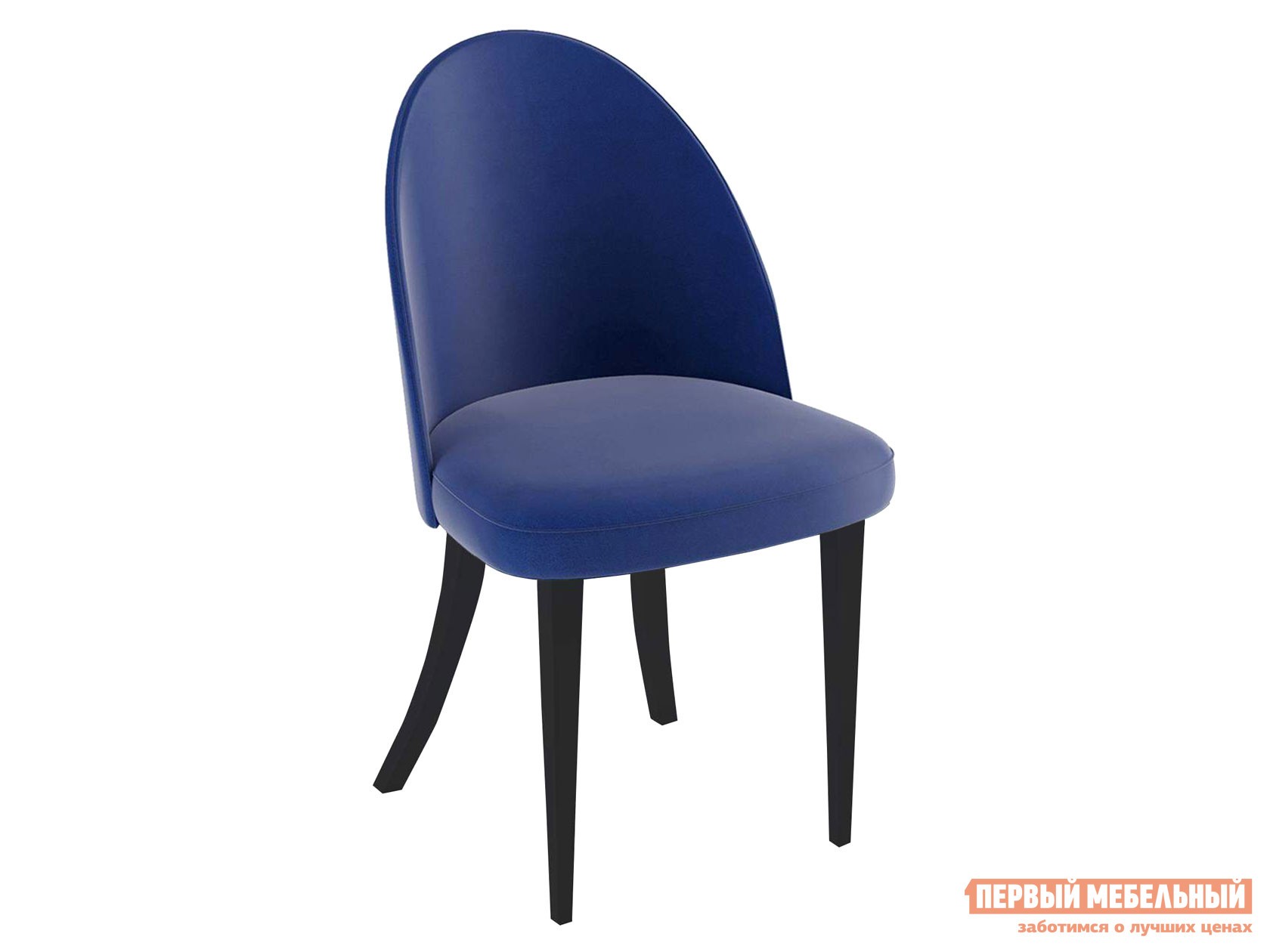Стул  Кеннер 144 Темно-синий, велюр, Черный, Серия «М»