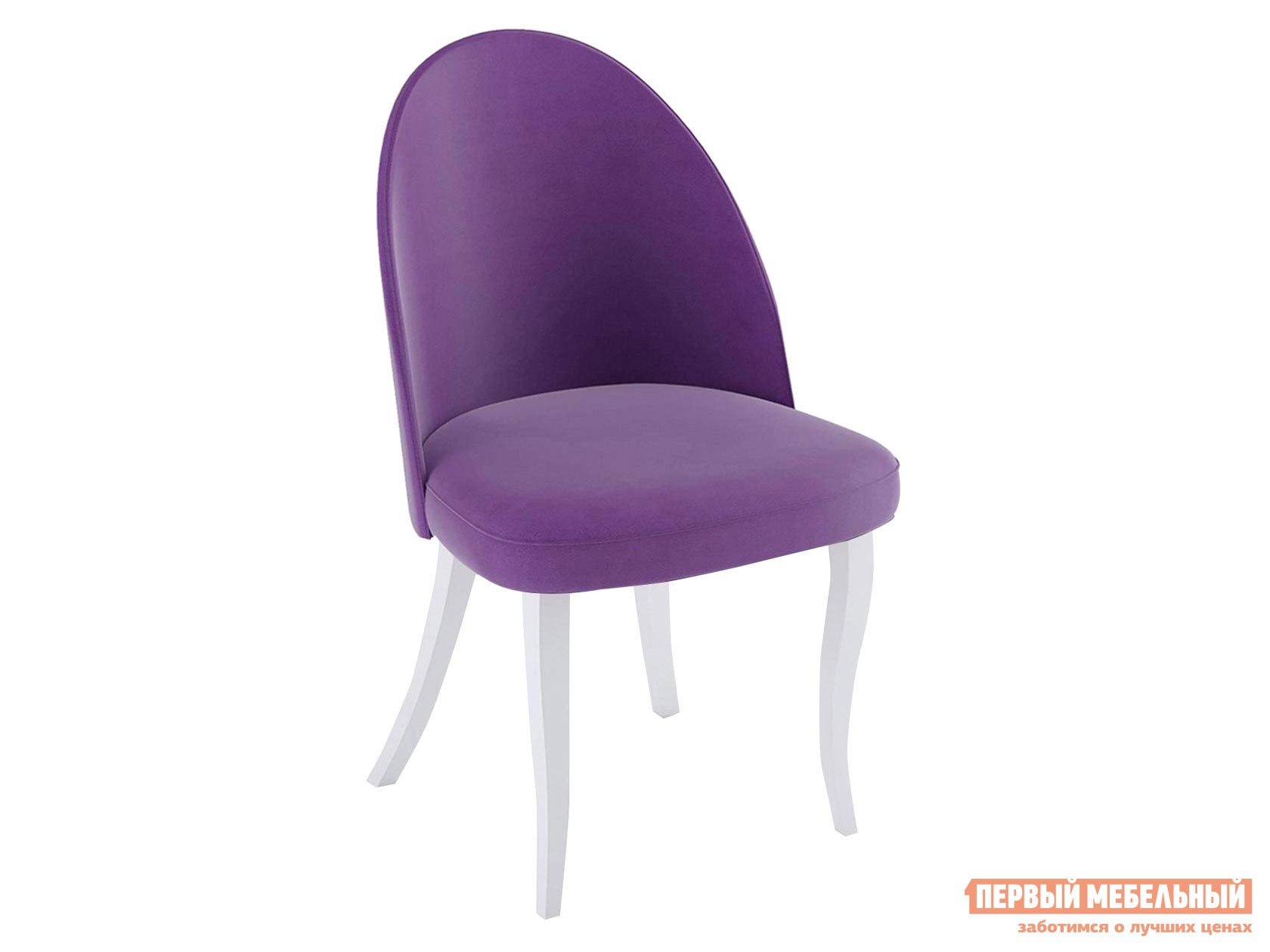 Стул  Кеннер 144 Фиолетовый, велюр, Белый, Серия «С»