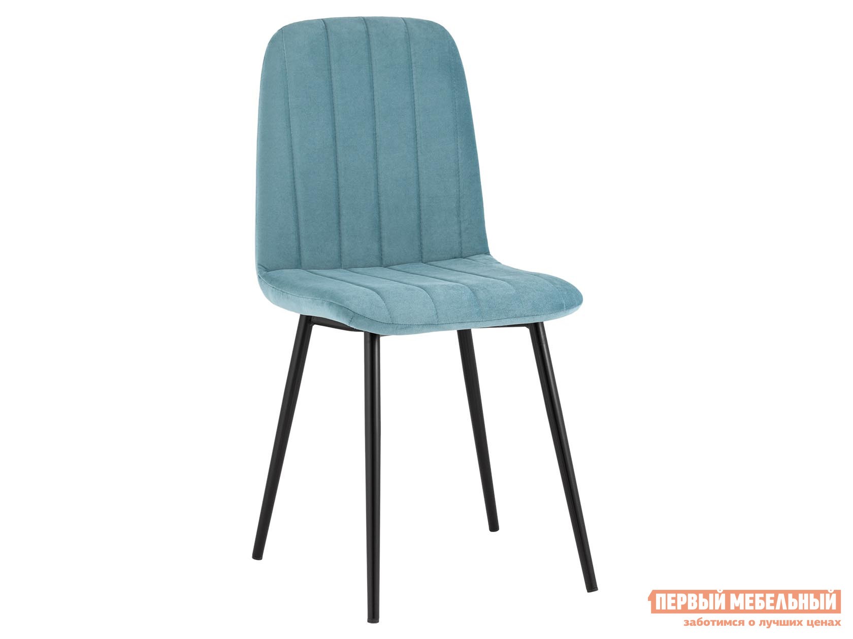 Стул  Easy Пыльно-голубой, велюр