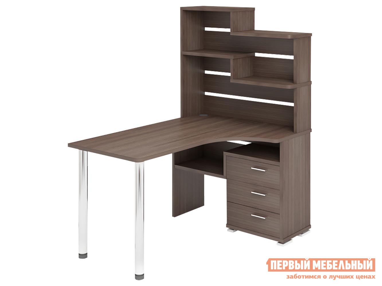 Компьютерный стол  СР-132 Шамони, Цвет, Правая, 1400 мм