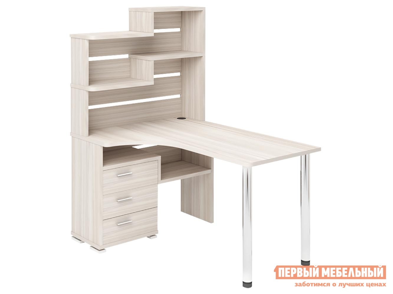 Компьютерный стол  СР-132 Карамель, Цвет, Левая, 1400 мм