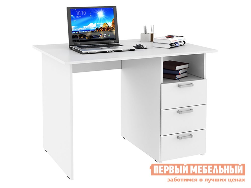 Компьютерный стол  Старкс Белый