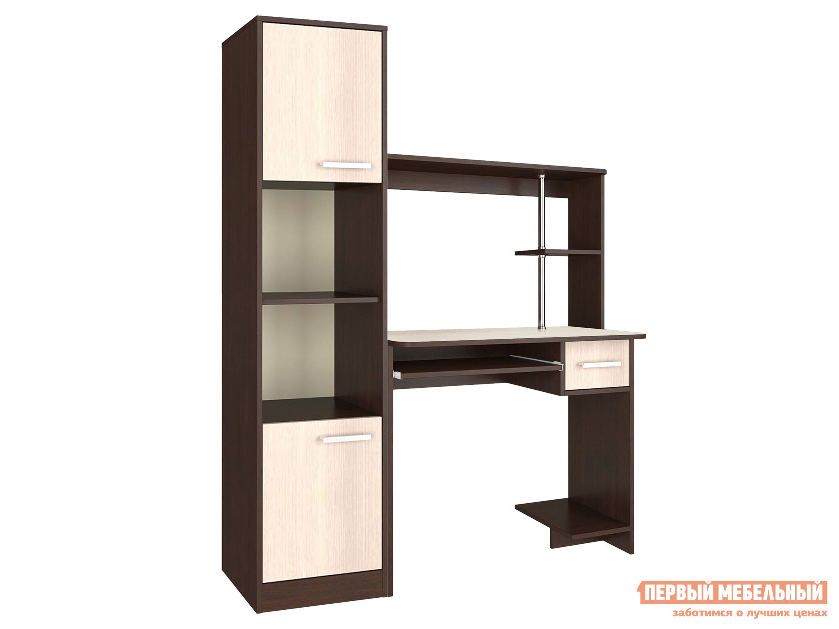 Компьютерный стол  Дебют Венге / Дуб Атланта