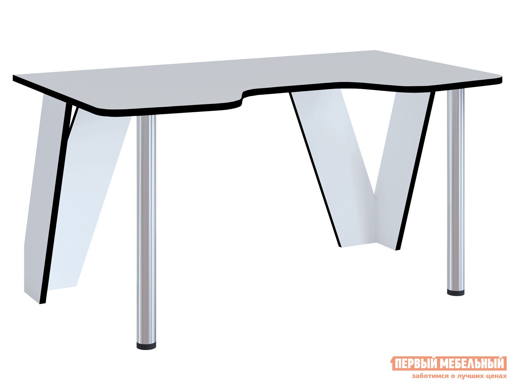 Компьютерный стол  КСТ-116 Белый / Черный