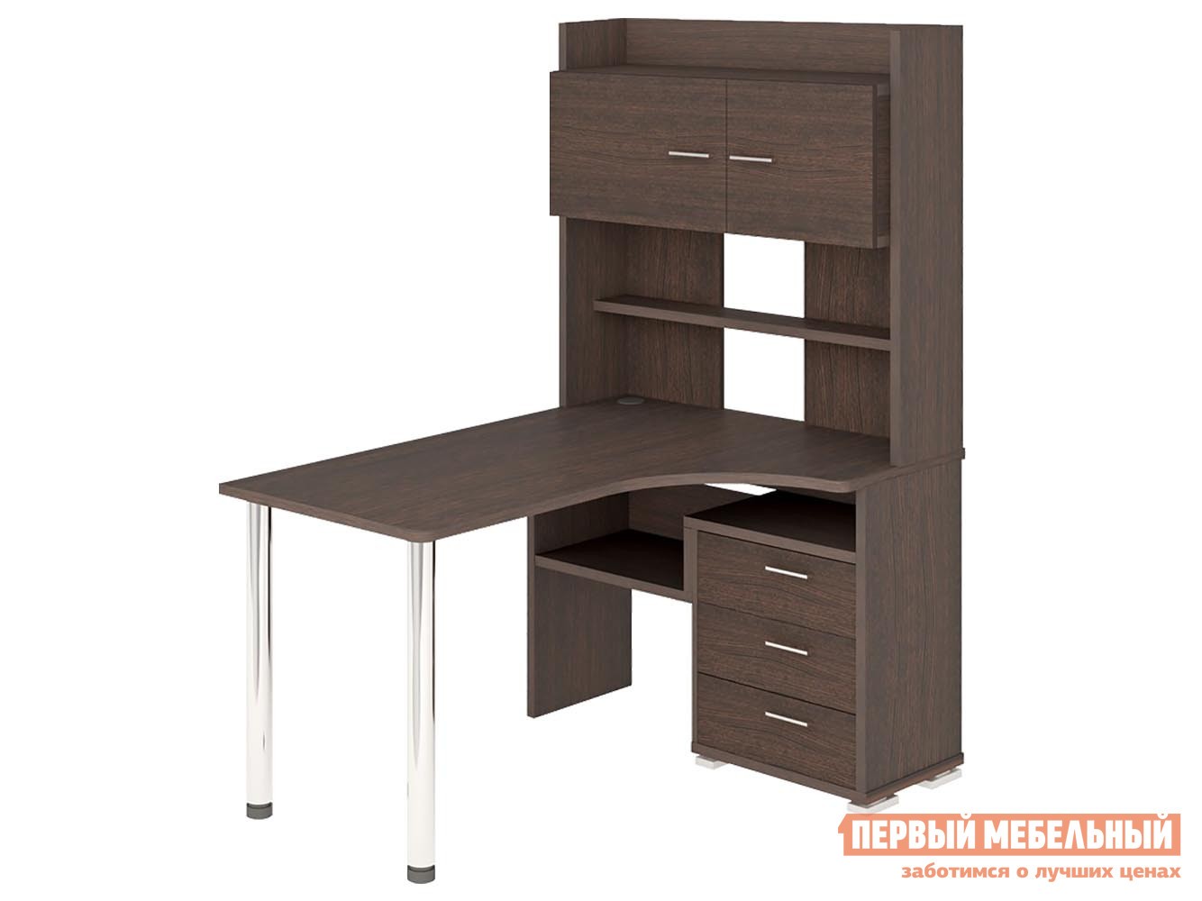 Компьютерный стол  СР-133 Венге, Правая, 1400 мм