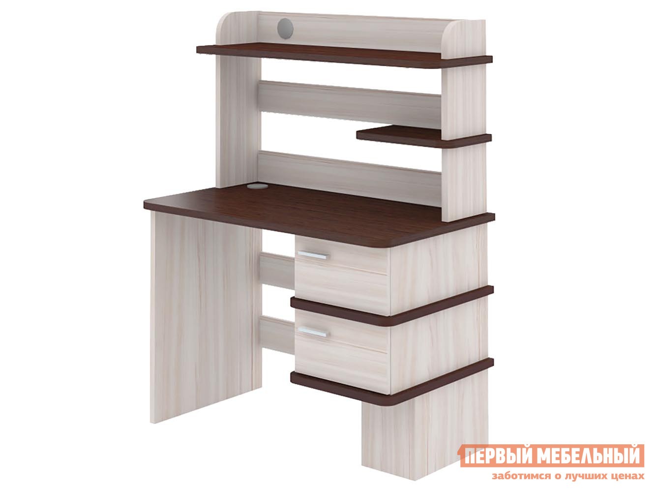 Компьютерный стол  СД-15 Карамель / Венге