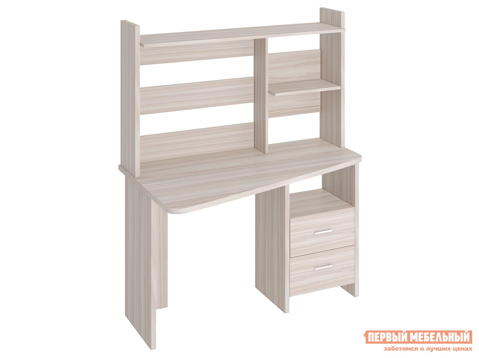 Компьютерный стол  СКЛ-Трап120+НКЛ-120 Карамель, Левая