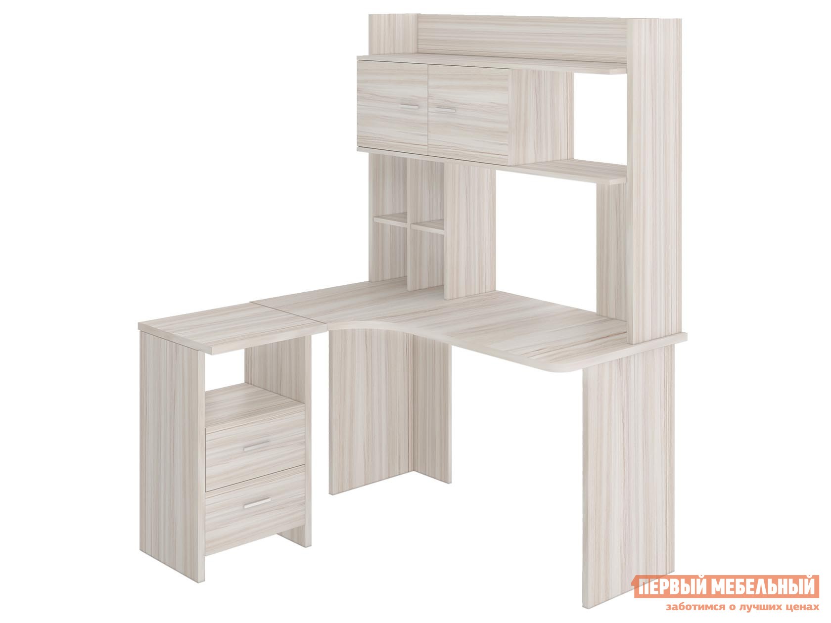 Компьютерный стол  СКЛ-Угл130+НКЛХ-130 Левая, Карамель