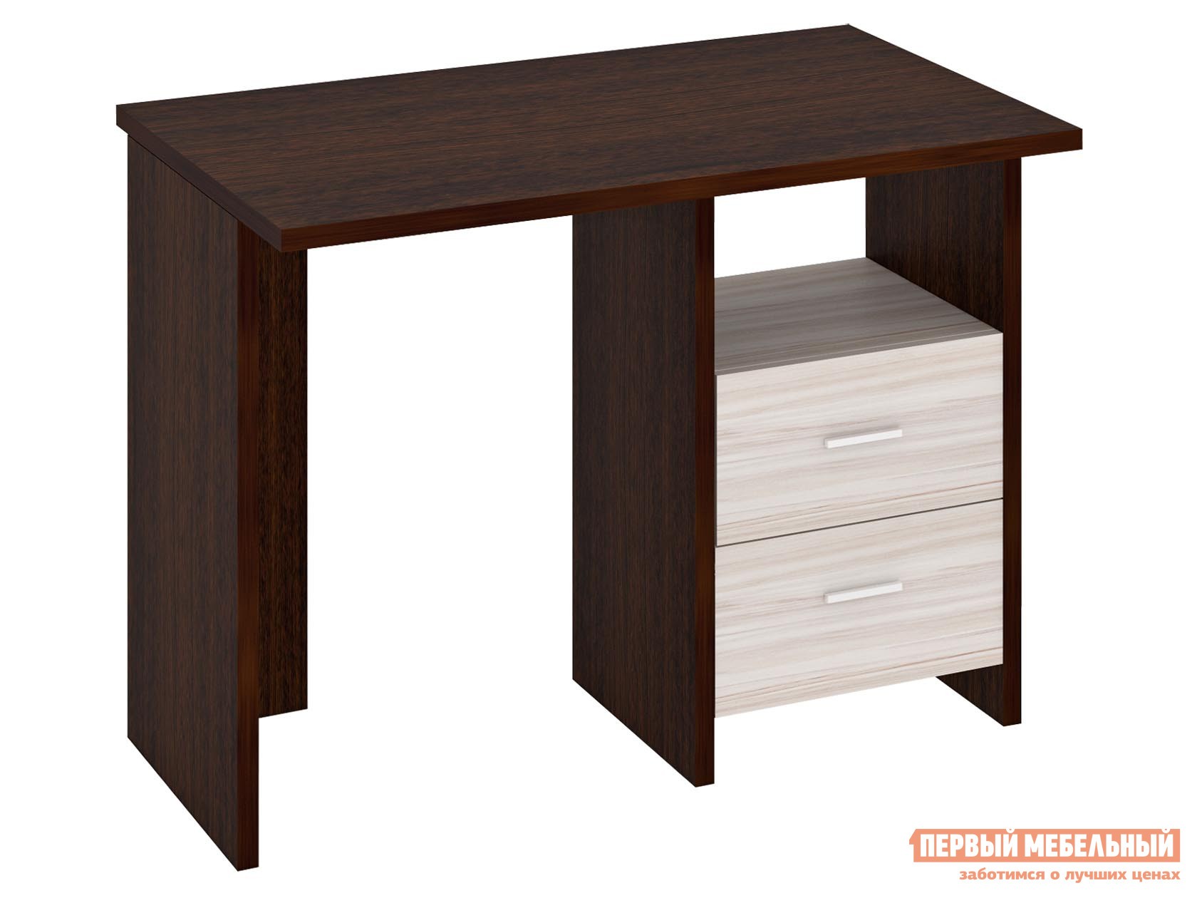 Компьютерный стол  Парсиваль Т Венге / Карамель, 1000 мм