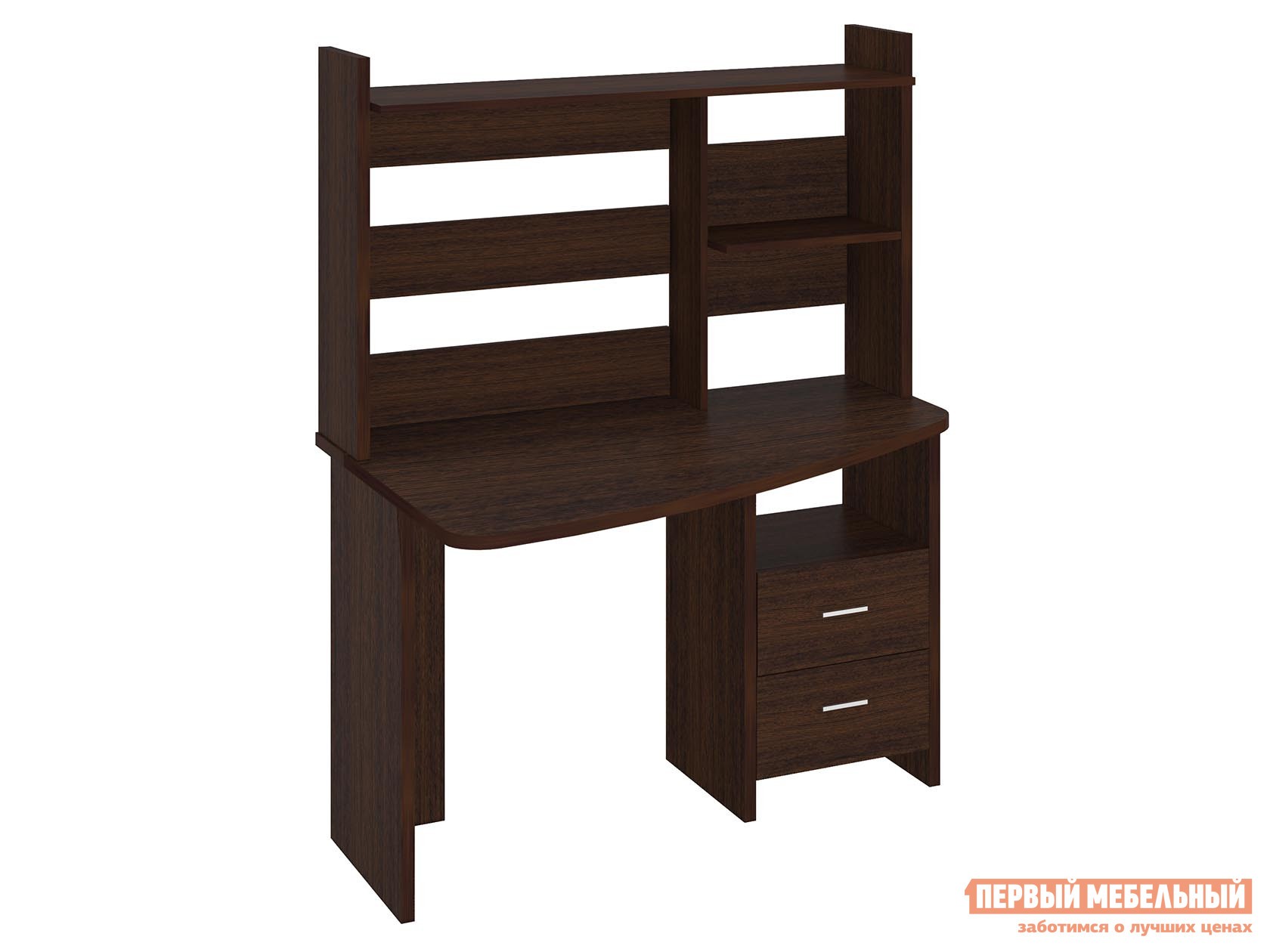 Компьютерный стол  СКЛ-Крл120+НКЛ-120 Венге, Левая