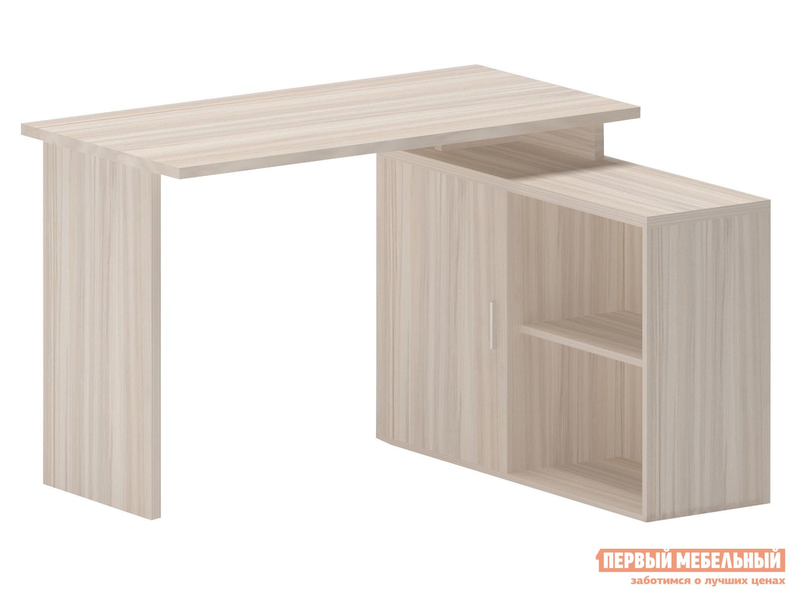 Компьютерный стол  СКЛ-ПРЯМ120/130+ТБЛ-2 Карамель, 1300 мм