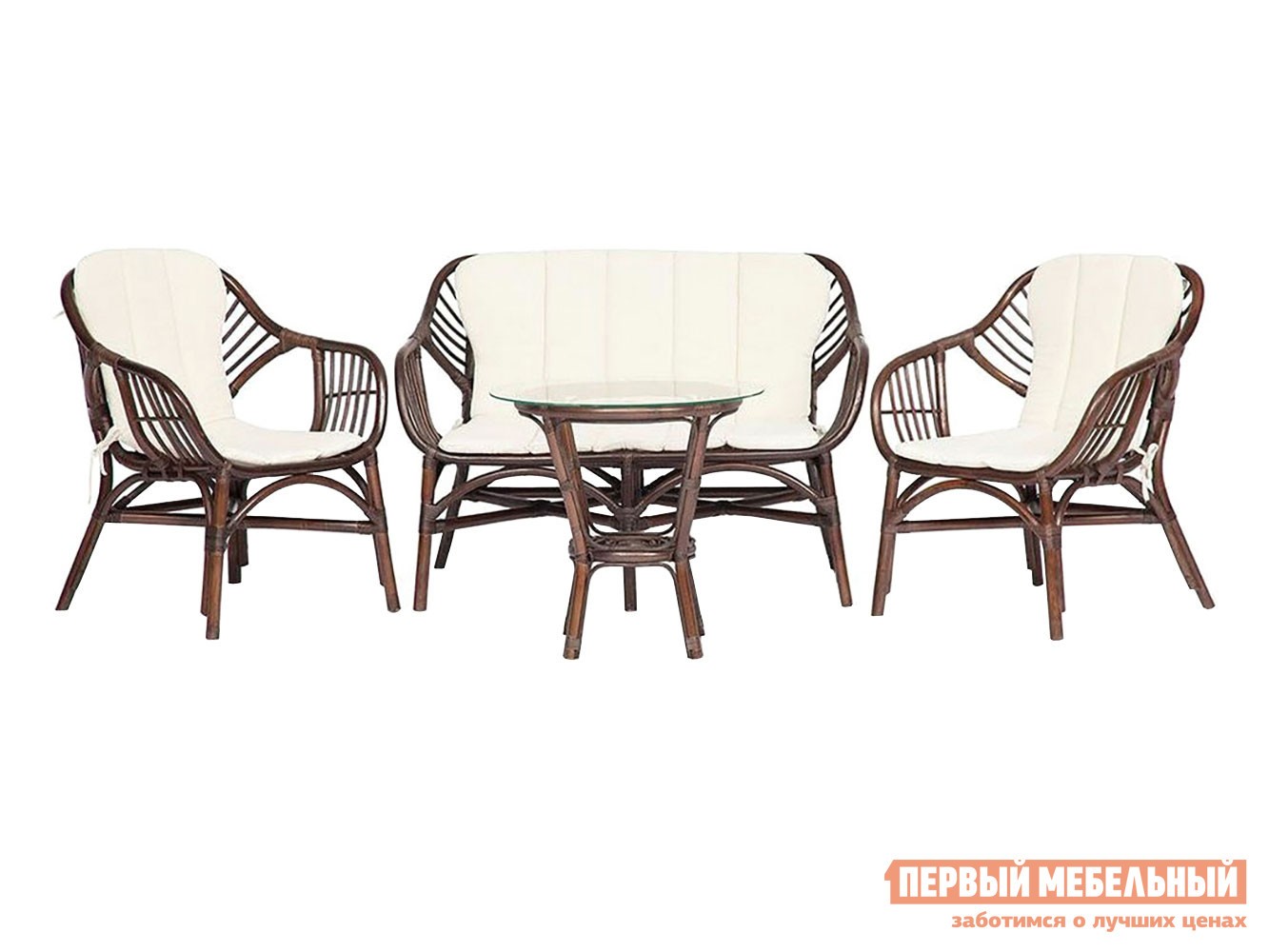 Комплект плетеной мебели  Сонома Грецкий орех