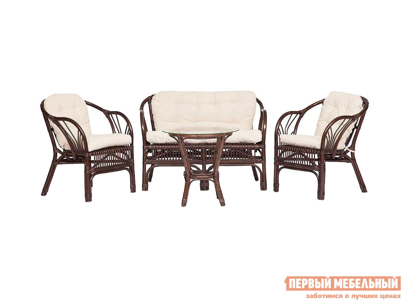 Комплект плетеной мебели  Богота Грецкий орех