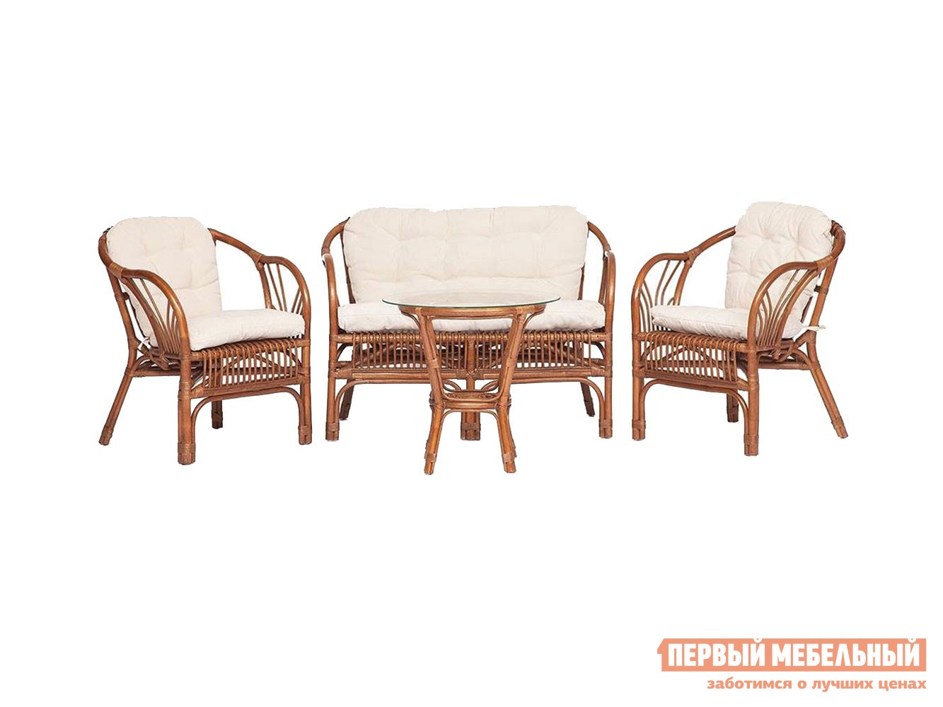 Комплект плетеной мебели  Богота Коричневый кокос