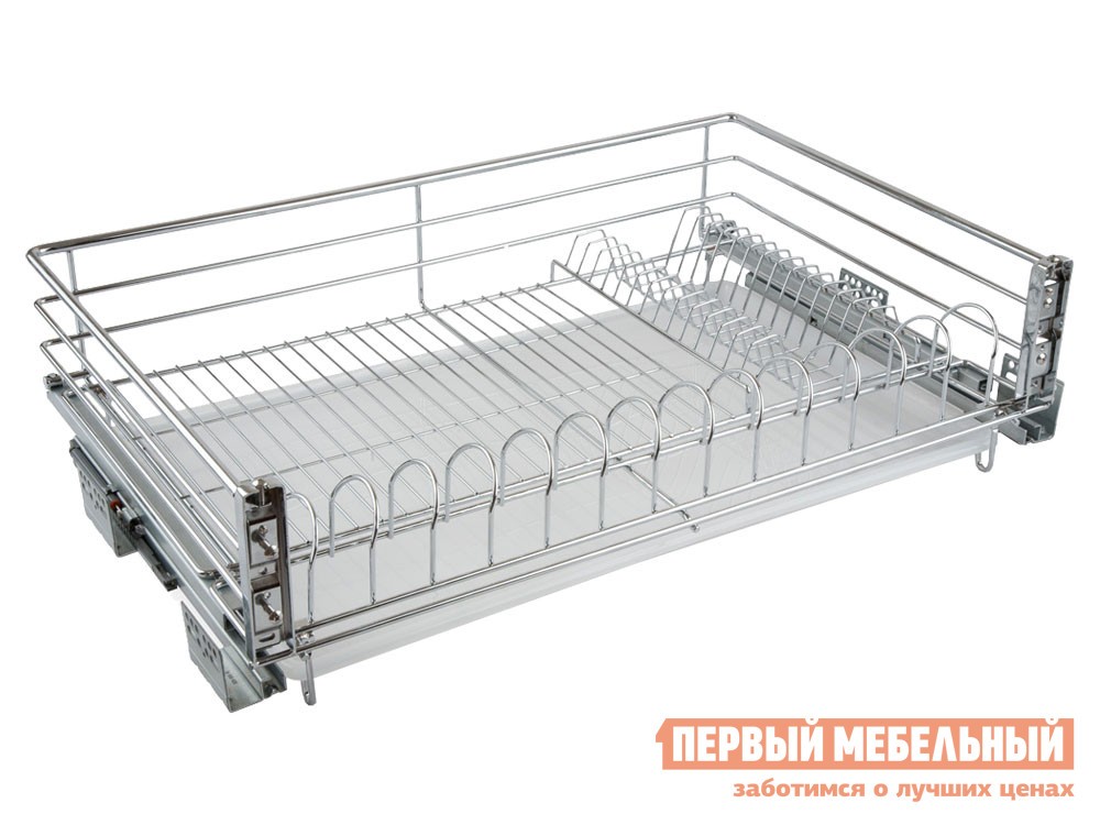 Выдвижная система  Пауль Хром, металл / Белый, пластик