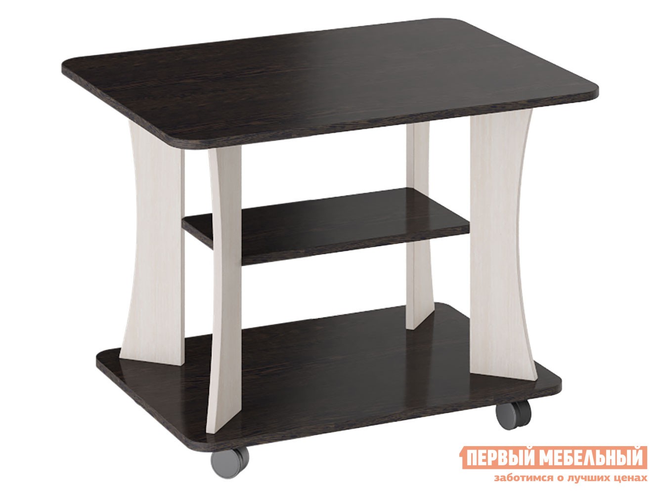 Журнальный столик  Пит 8 Венге Цаво / Дуб Белфорт