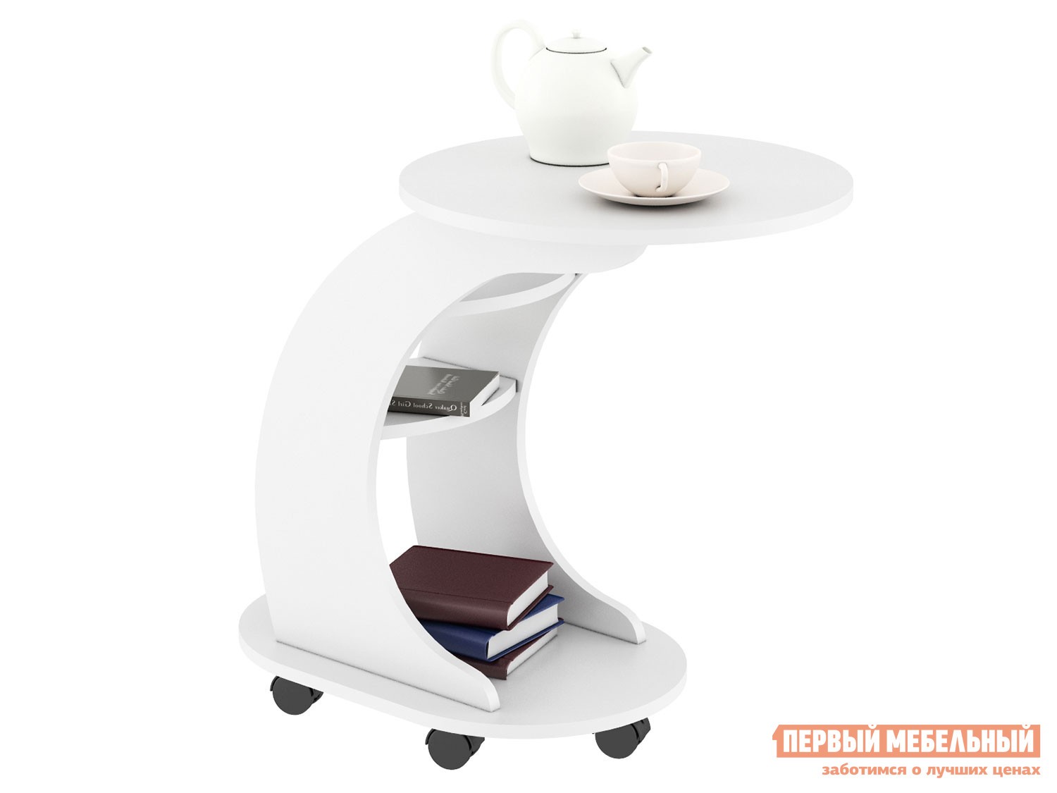 Журнальный столик  Стеллс Белый