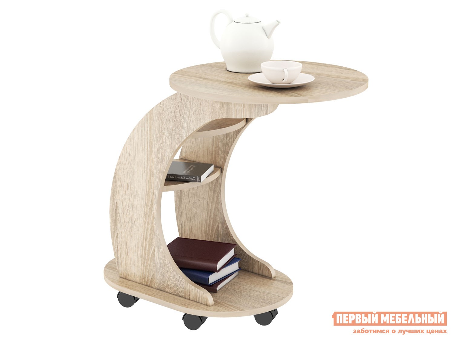 Журнальный столик  Стеллс Дуб Сонома