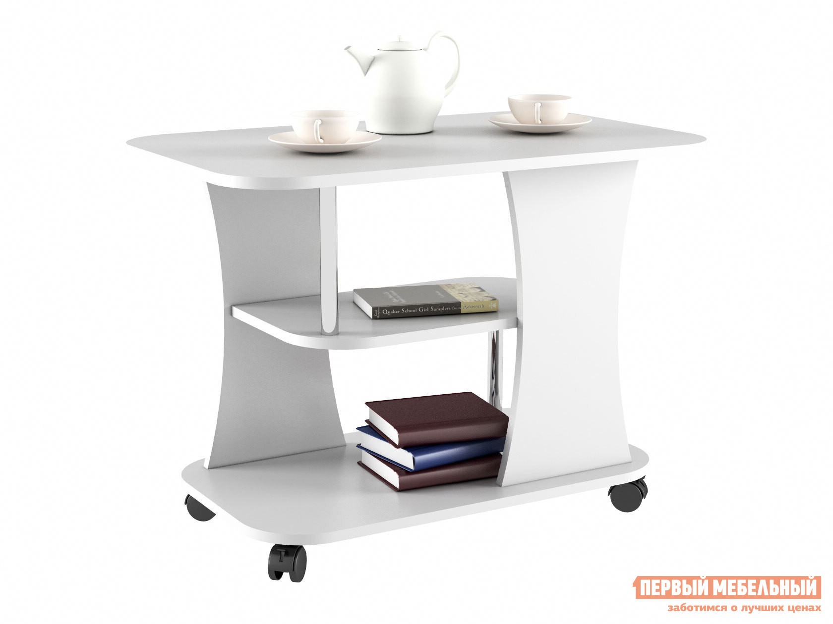 Журнальный столик  Фарс Белый