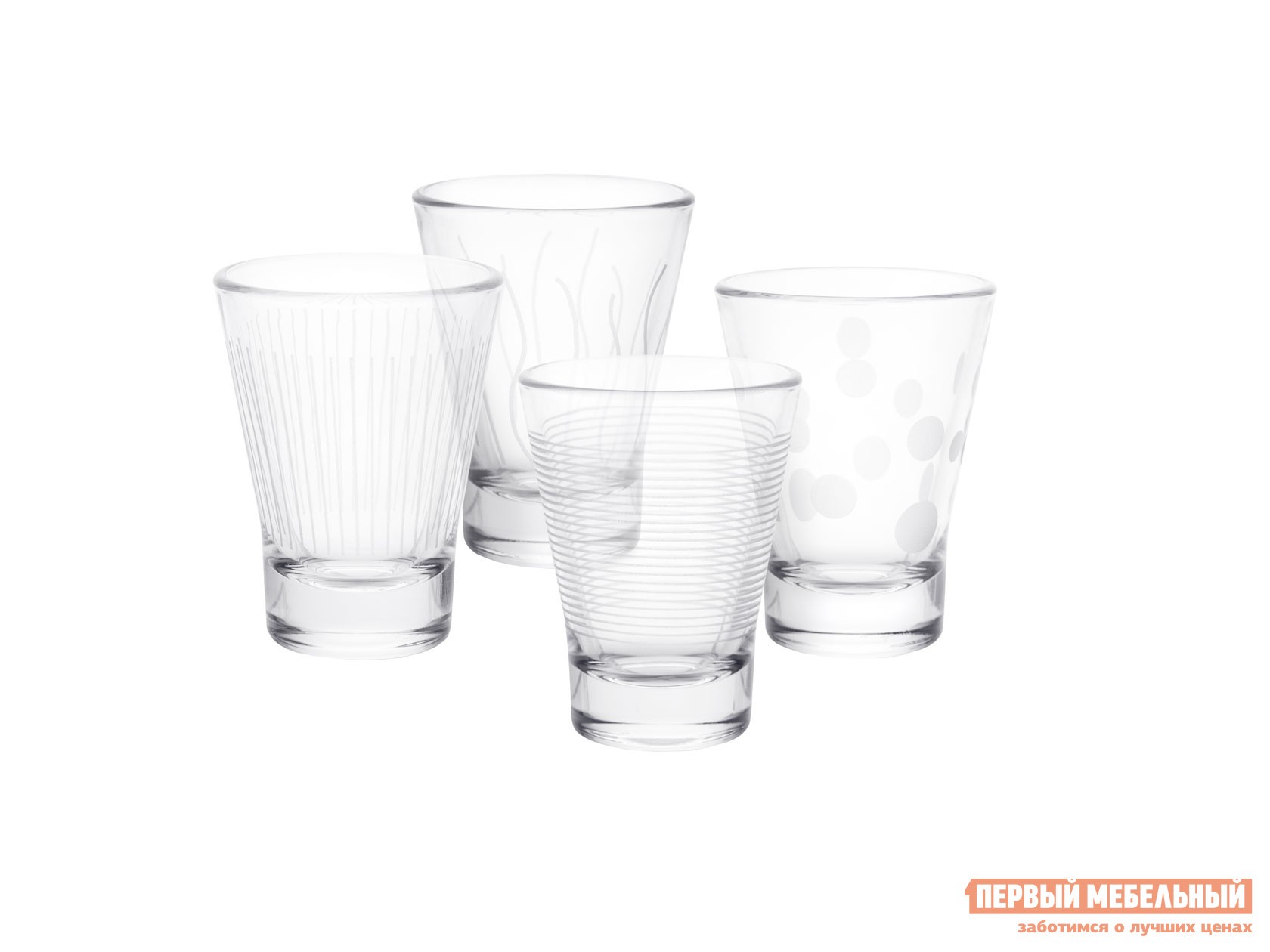 Стакан  Лаунж Клаб 4 шт. Стекло