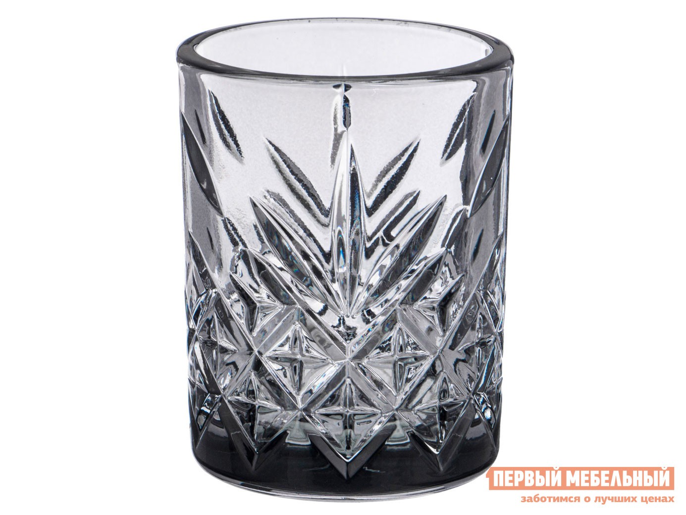 Стакан  Timeless Agate 4 шт. Граненое стекло, агат