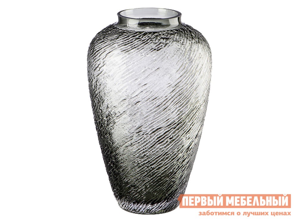 Ваза  Палезия Макси Серый, стекло