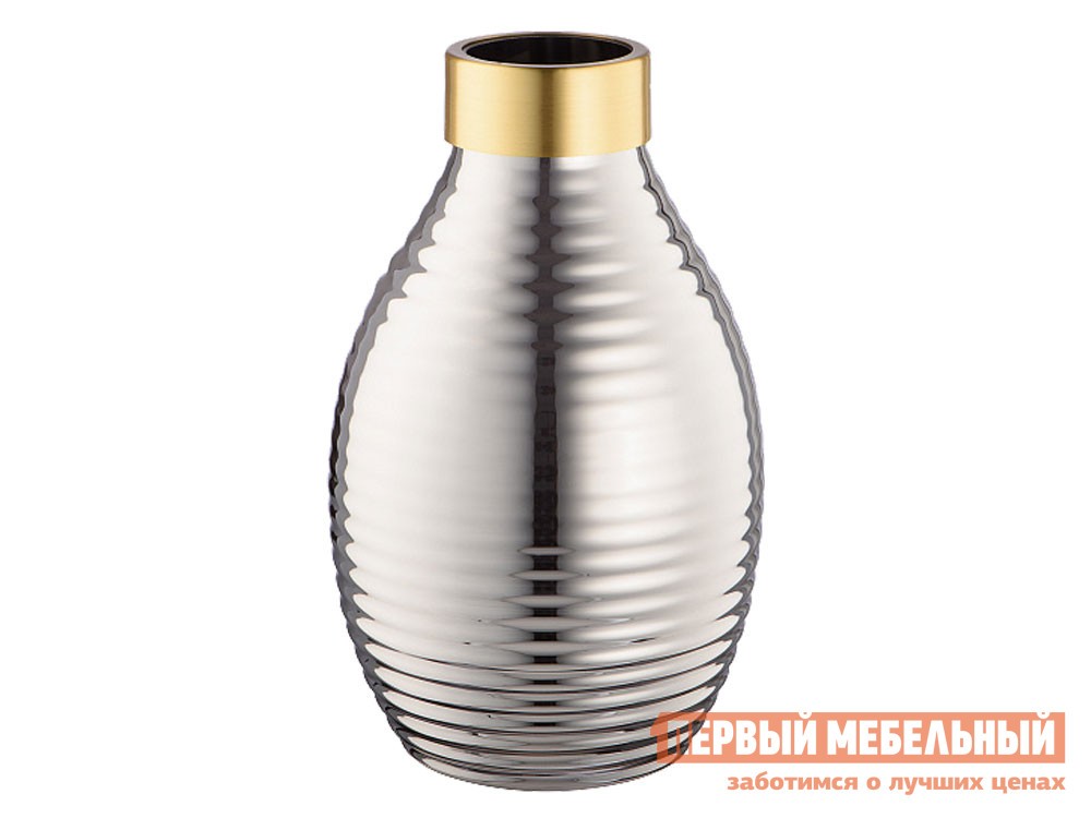 Ваза  Сауни Золото / Серебро, стекло