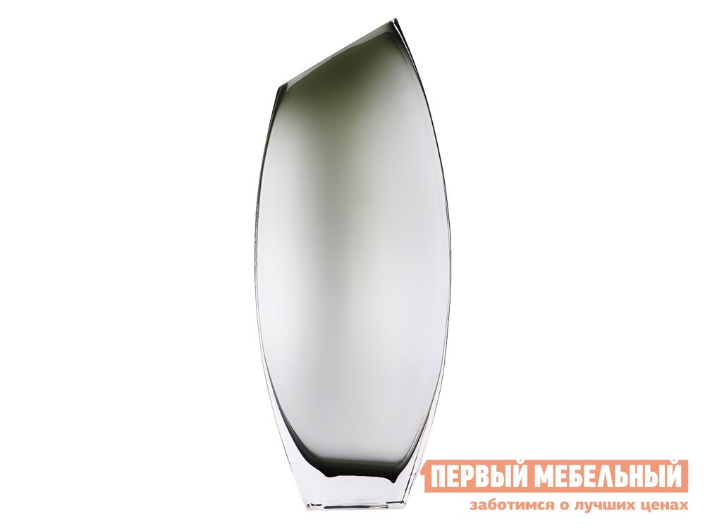 Ваза  Минели Макси Серый, стекло