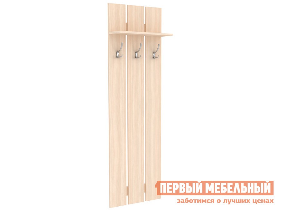 Настенная вешалка  Мерлен В02 Молочный дуб