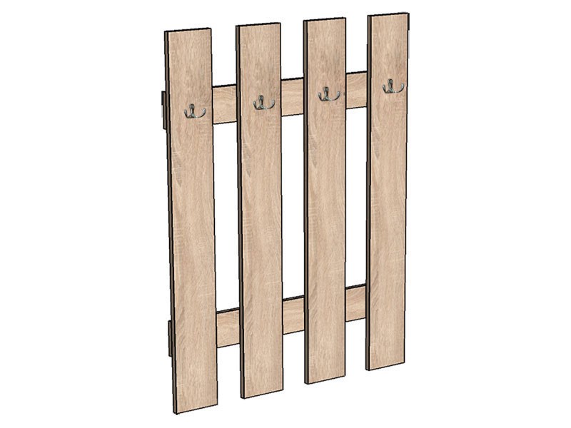 Настенная вешалка  Кент Дуб Сонома